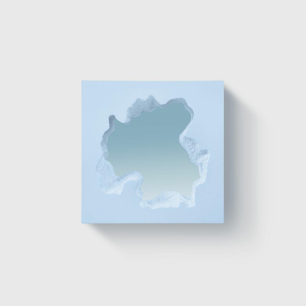 Broken Square Mirror, Blue Edition Accessories