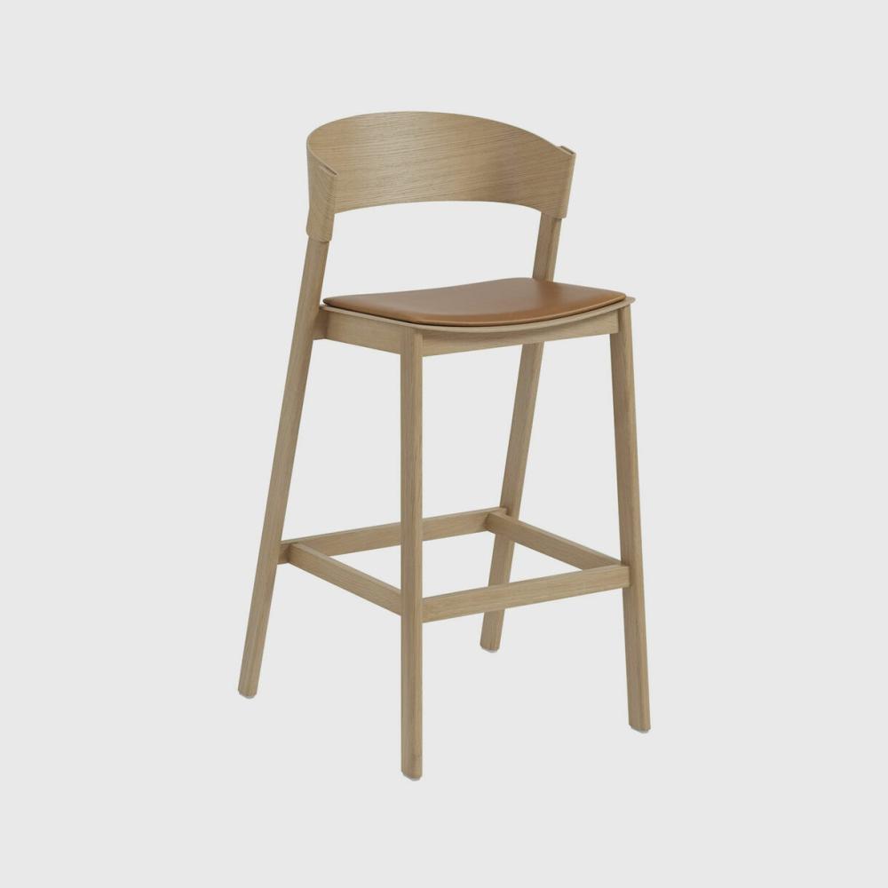 Cover Stool With Upholstered Seat Chair