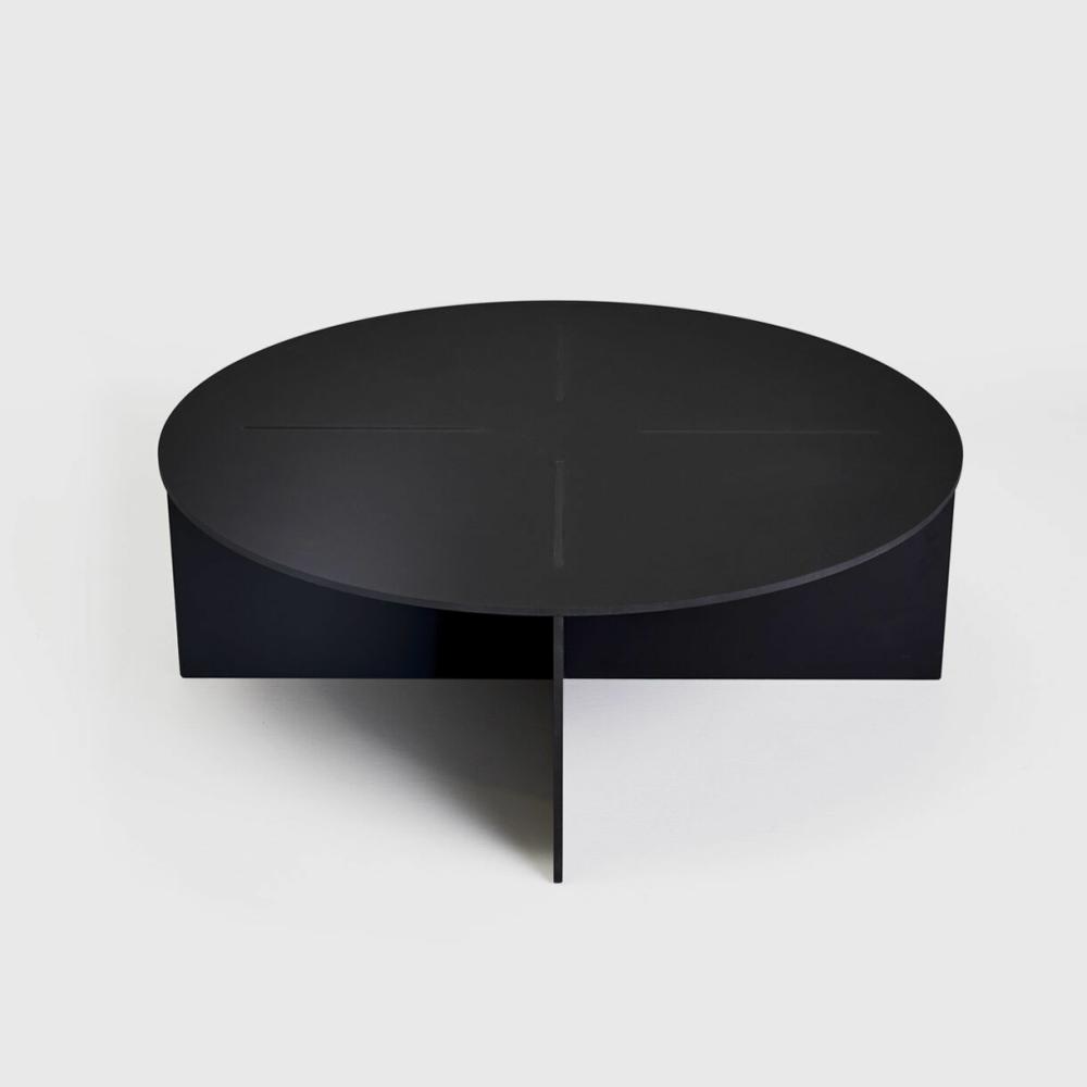 Cross Round Coffee Table Coffee Tables