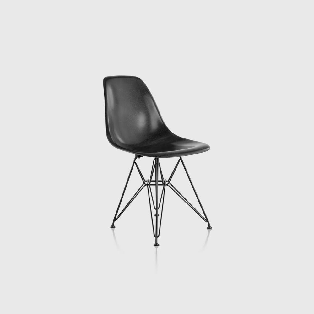 Eames® Moulded Fibreglass Side Chair, Wire Base Chair