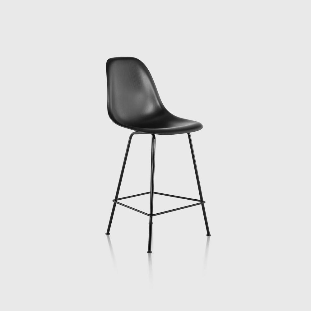 Eames® Moulded Wood Stool Chair