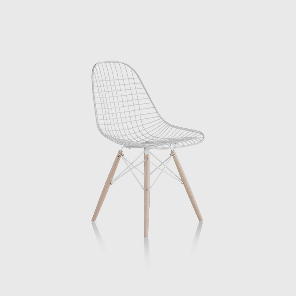 Eames® Wire Chair, Dowel Base Chair