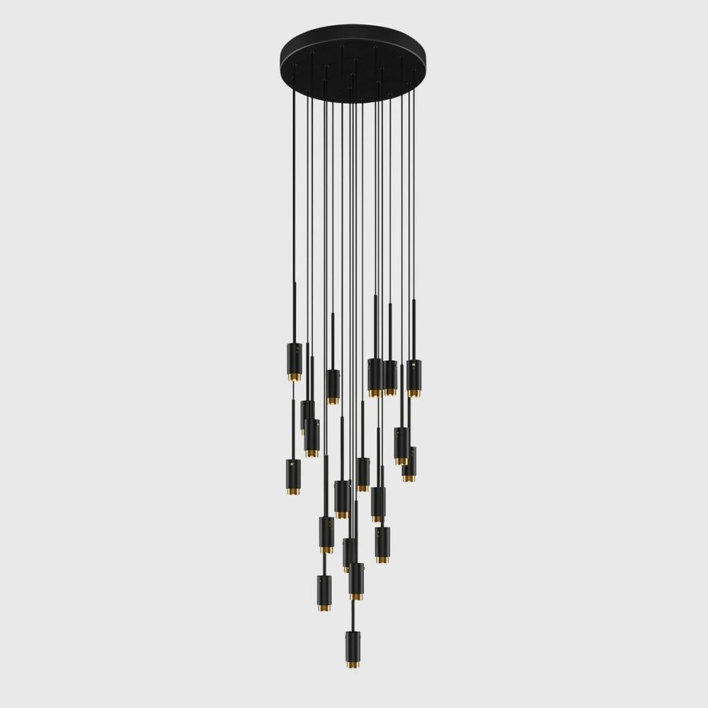 Exhaust Chandelier 19.0 Lighting