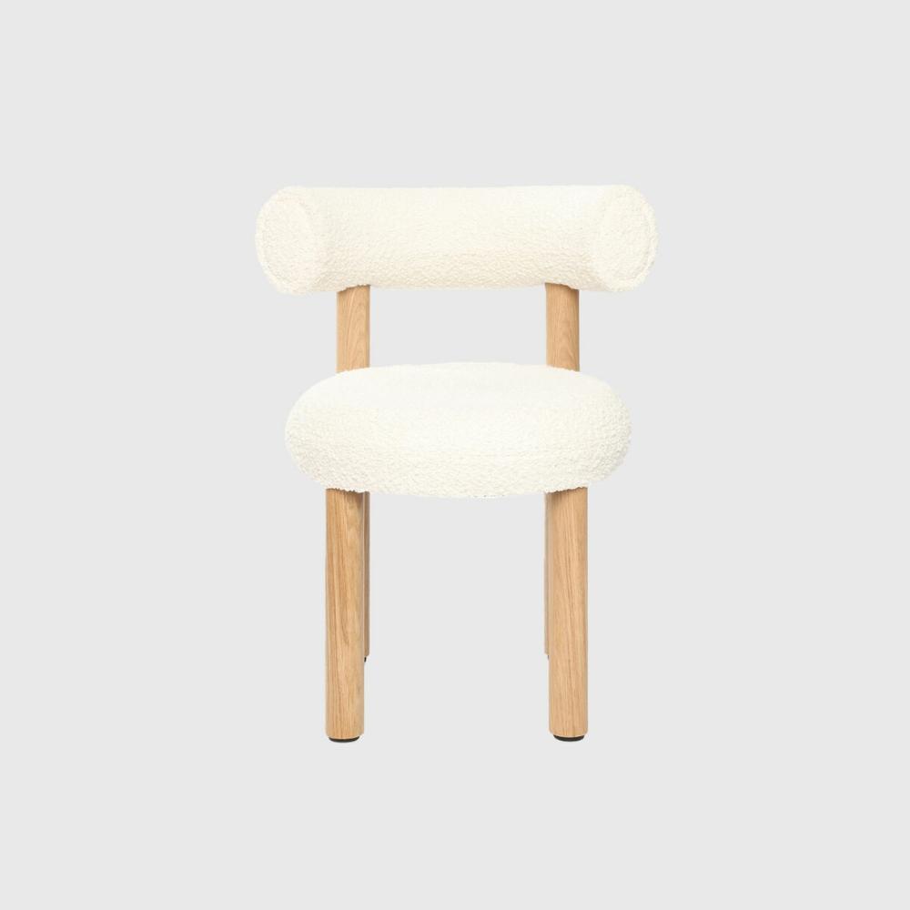 Fat Dining Chair, Wood Chair