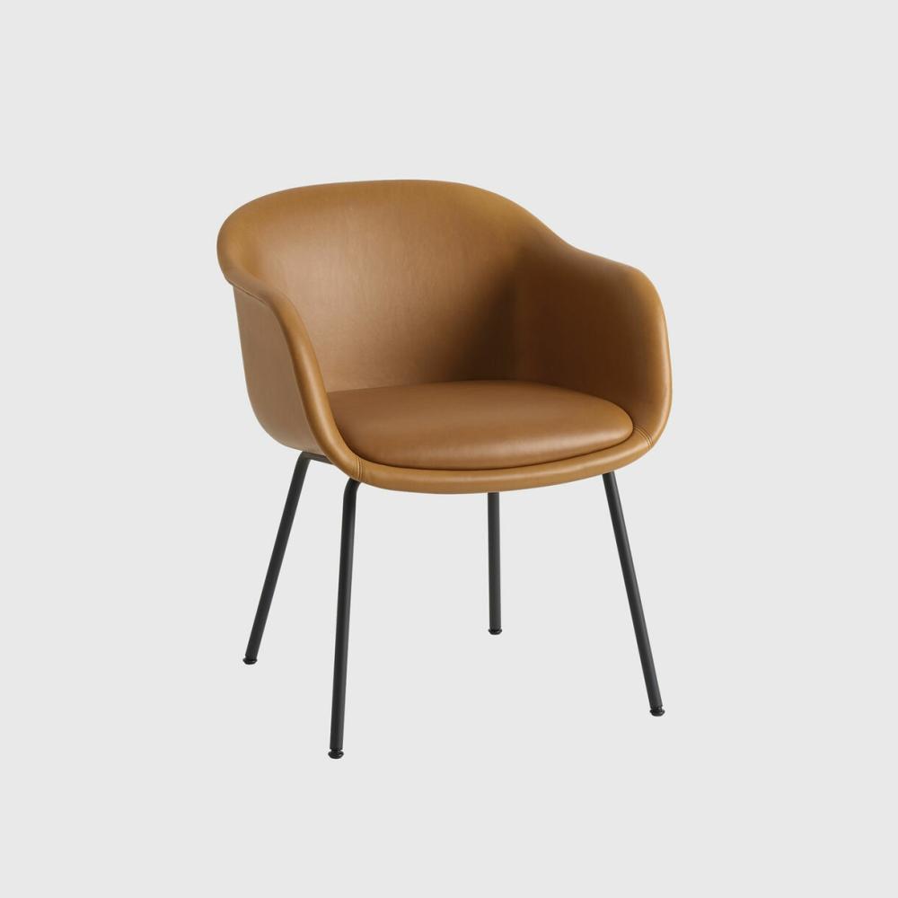 Fiber Conference Armchair, Tube Base Chair