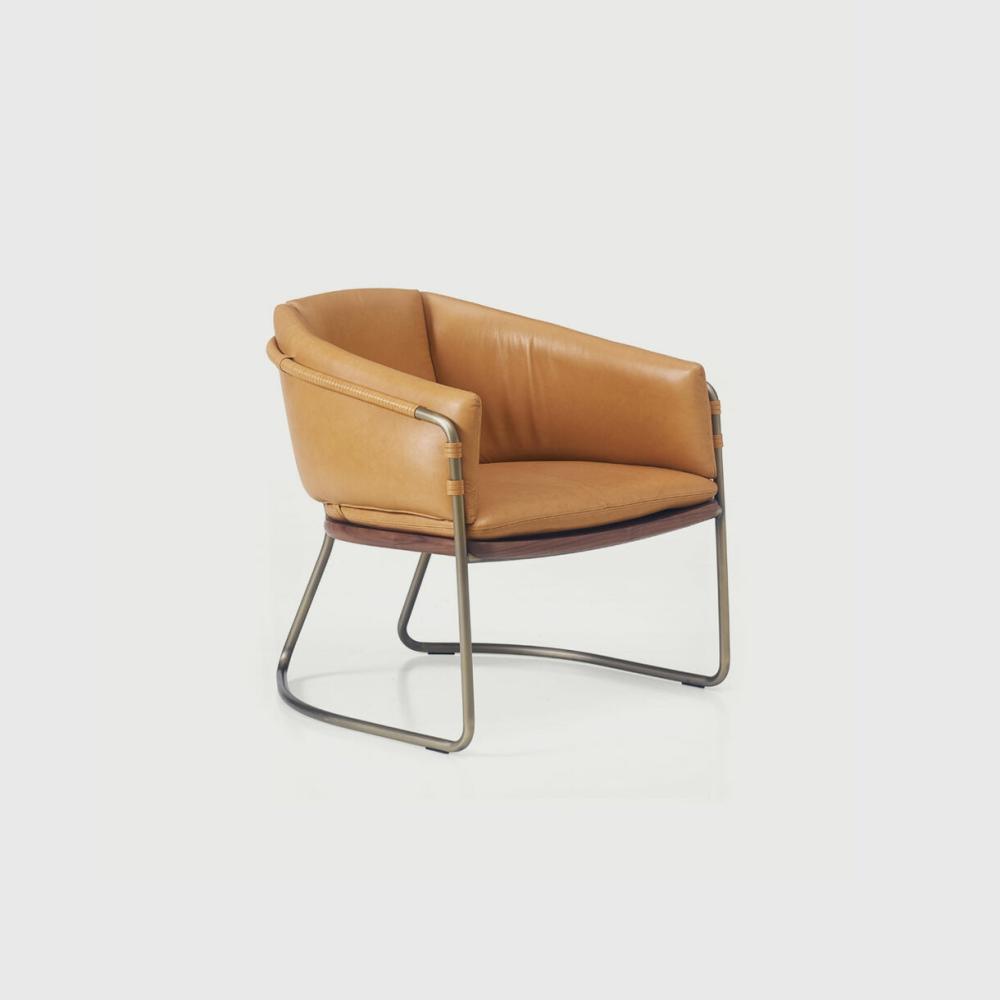 Geometric Lounge Chair Lounge Chairs