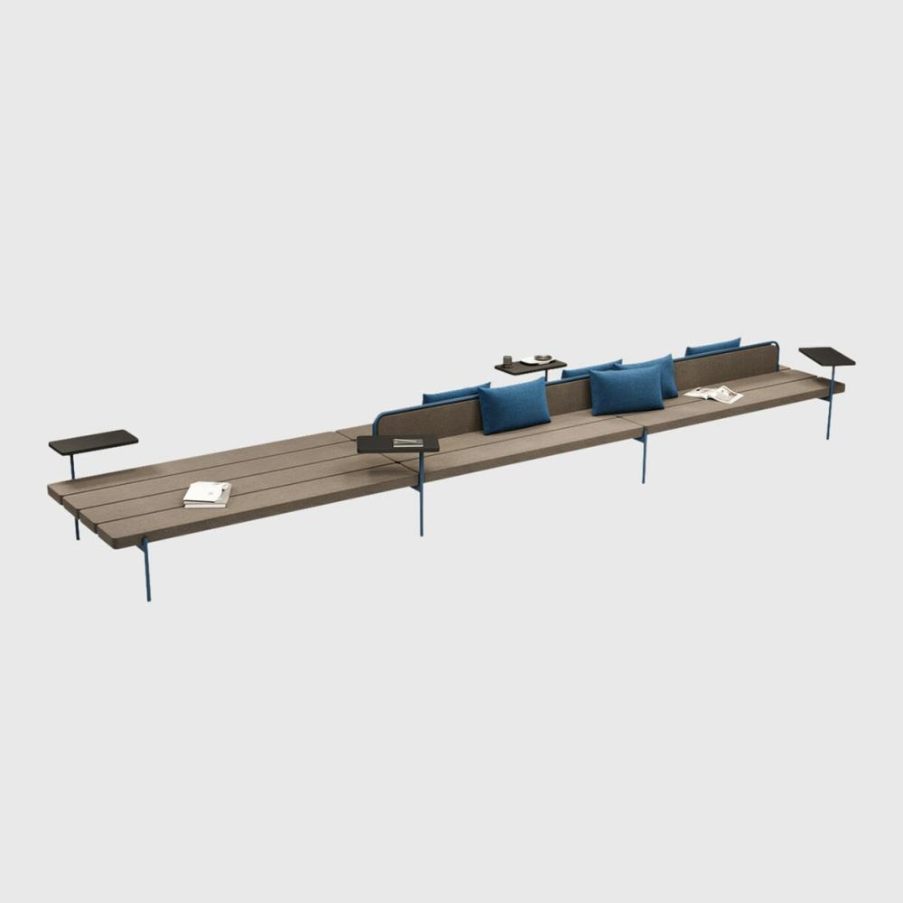 Island Configuration 4 Bench Seats