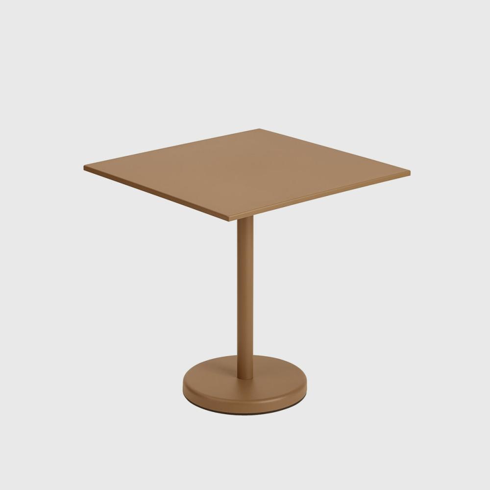 Linear Steel Cafe Table Dining Tables