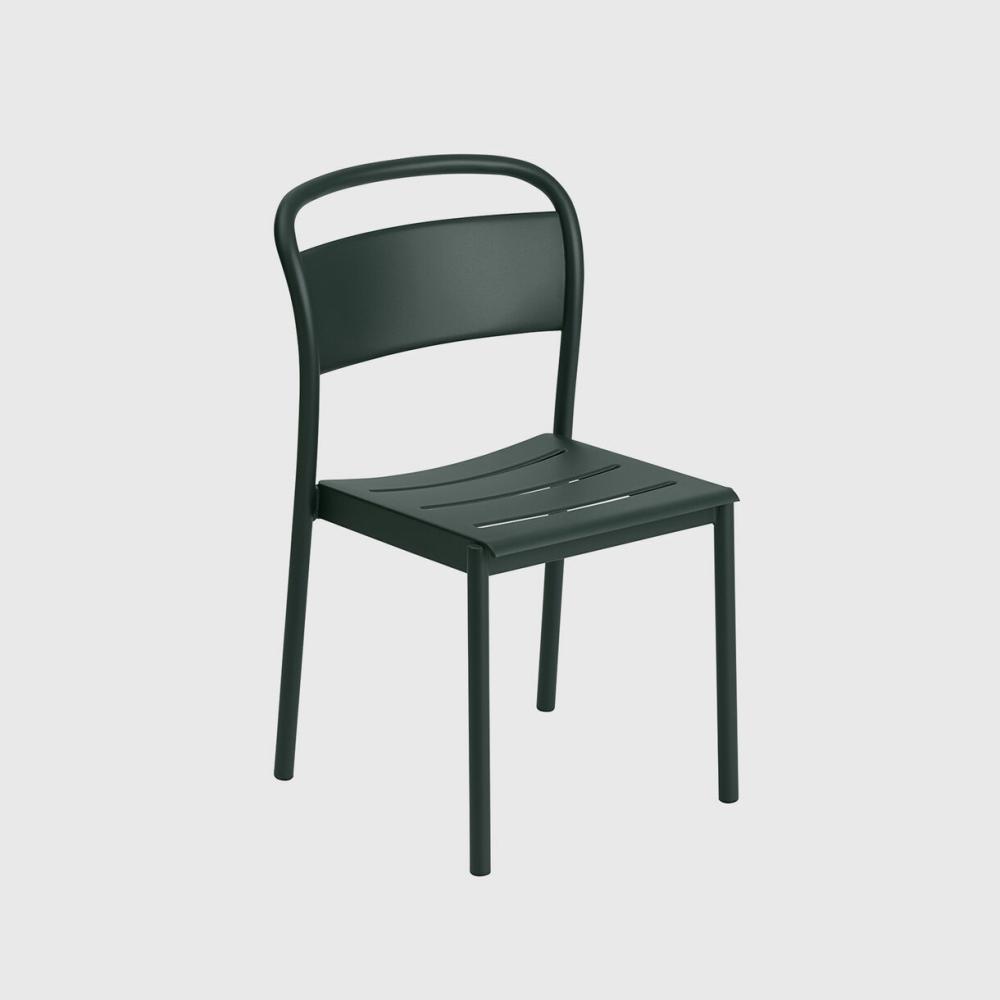 Linear Steel Side Chair Chair