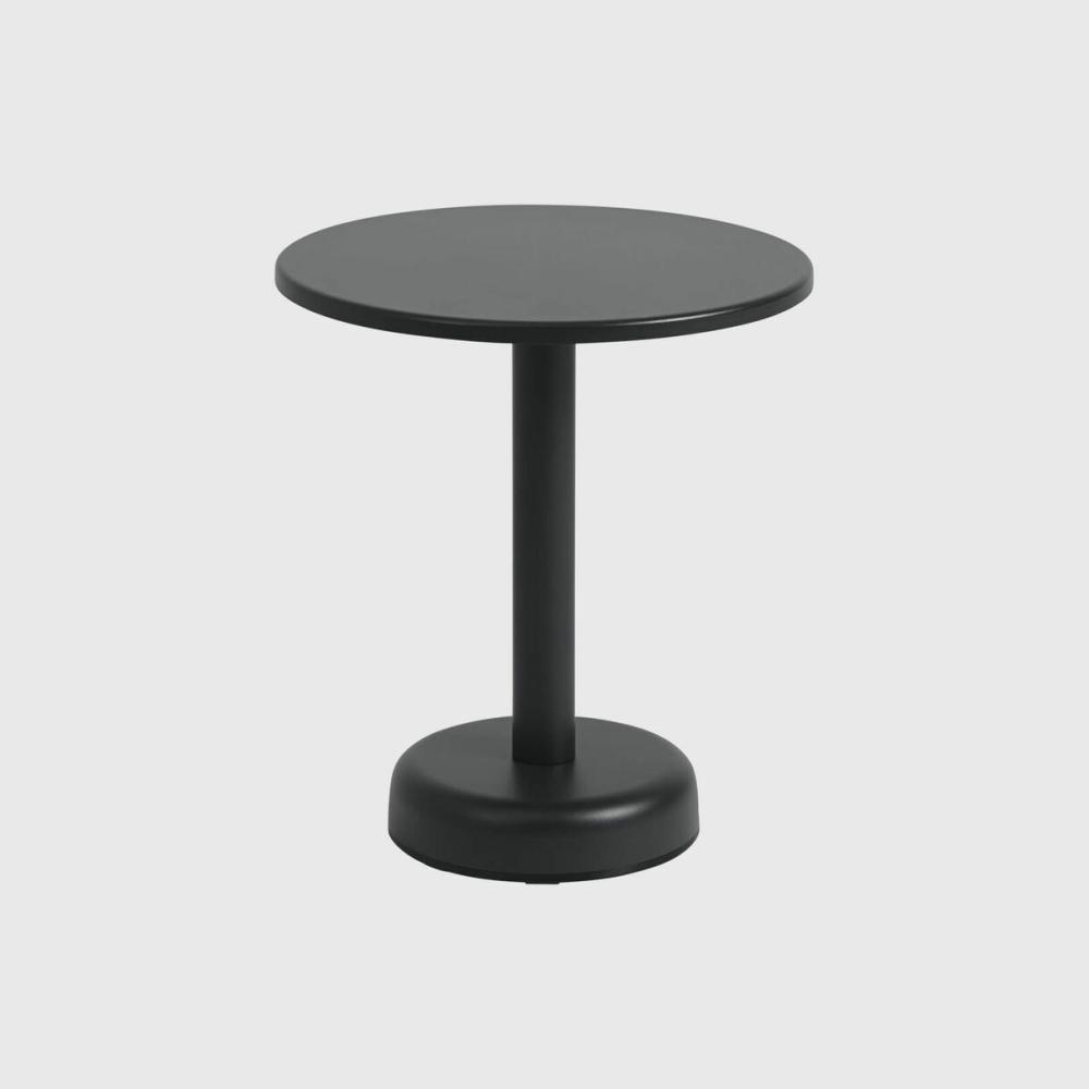 Linear Steel Side Table Outdoor