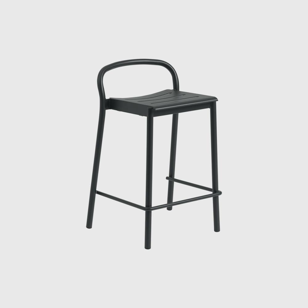 Linear Steel Stool Chair