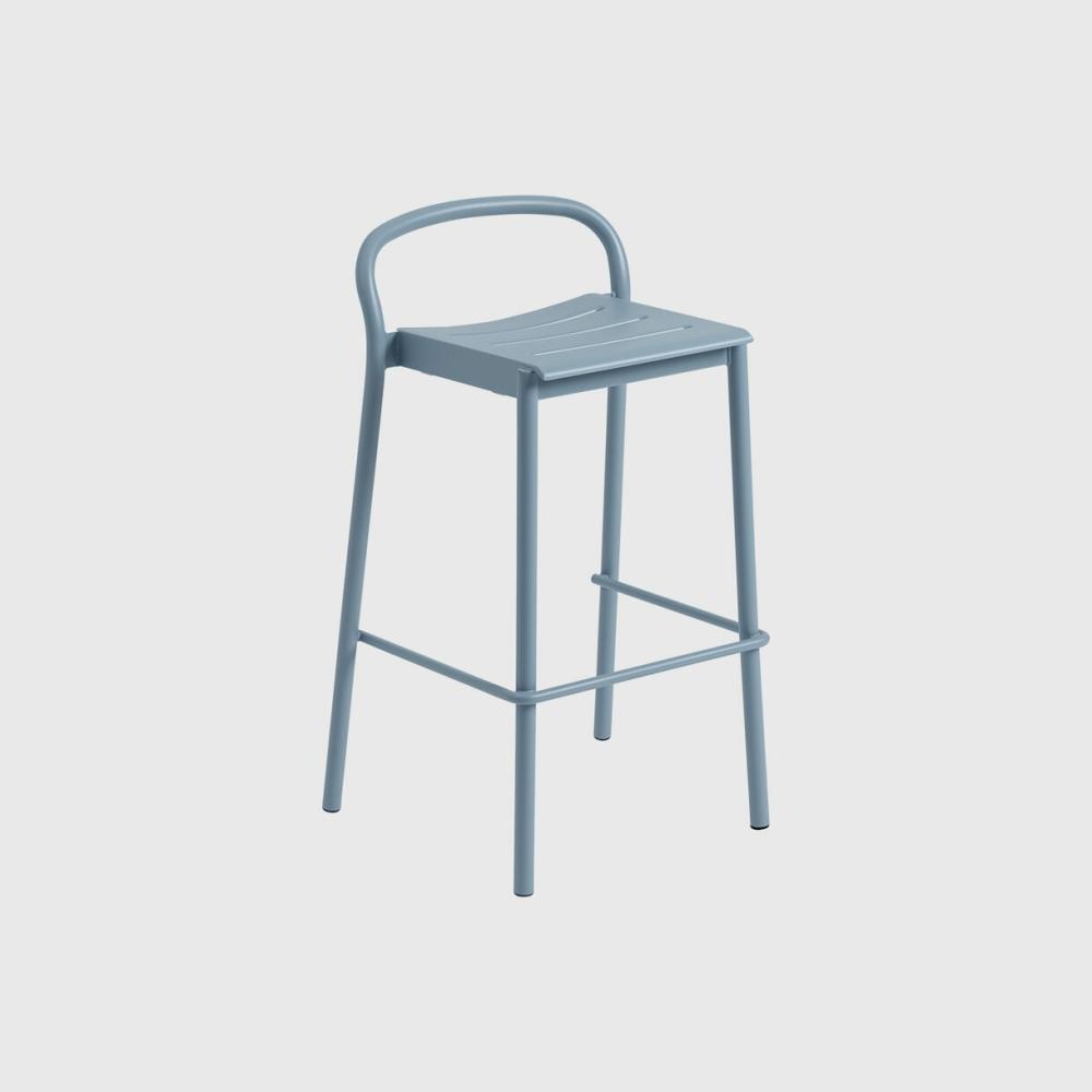 Linear Steel Stool Chair