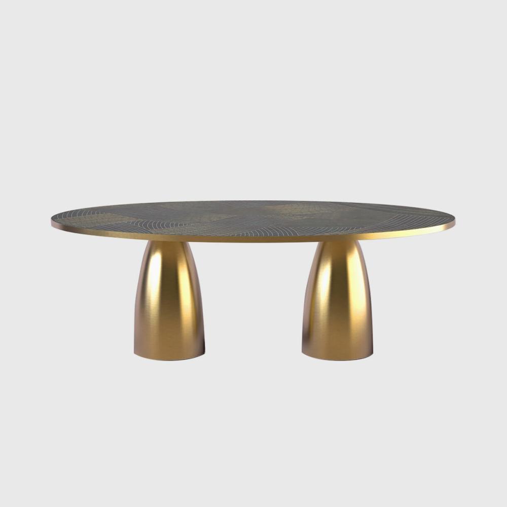 Lustre Oval Dining Table Dining Tables