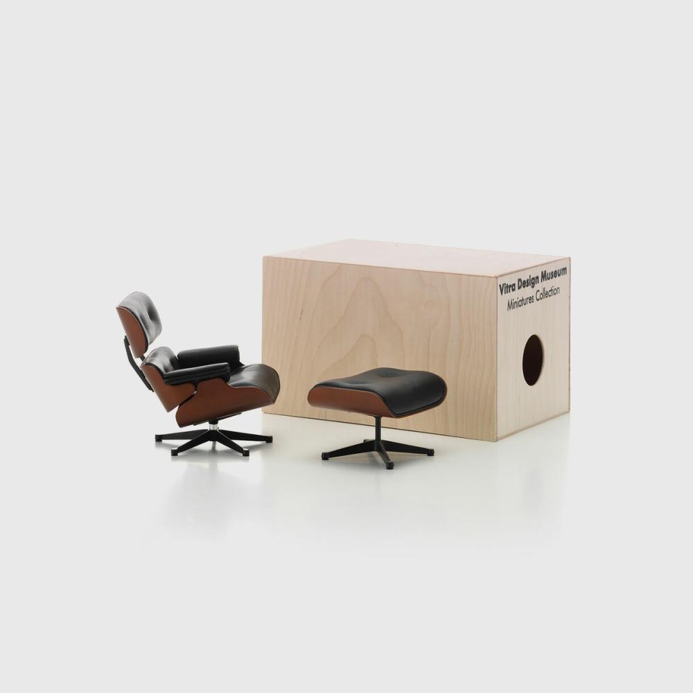 Miniatures Eames Lounge & Ottoman Accessories