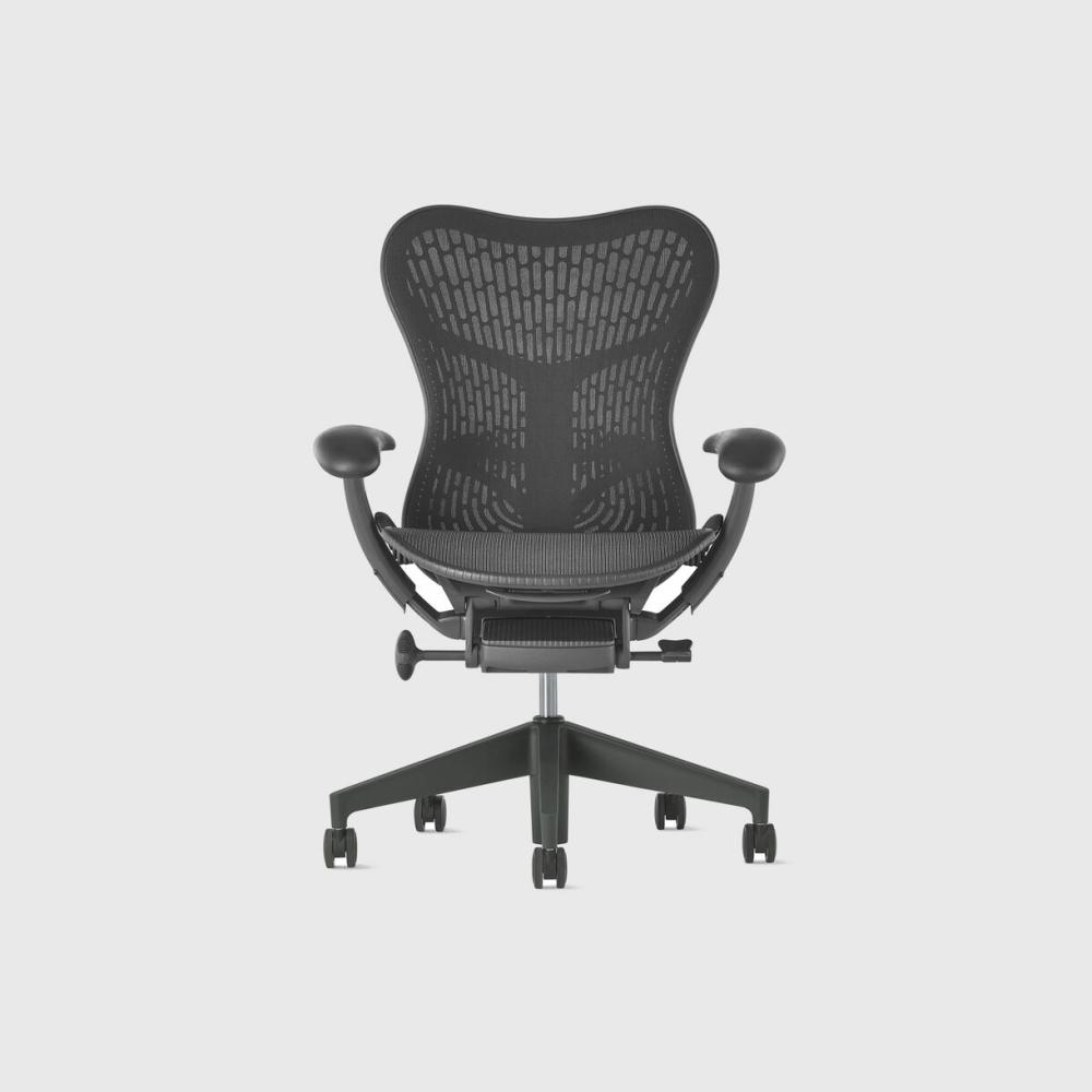 Mirra® 2 Chair, Graphite, Upholstered Back Chair