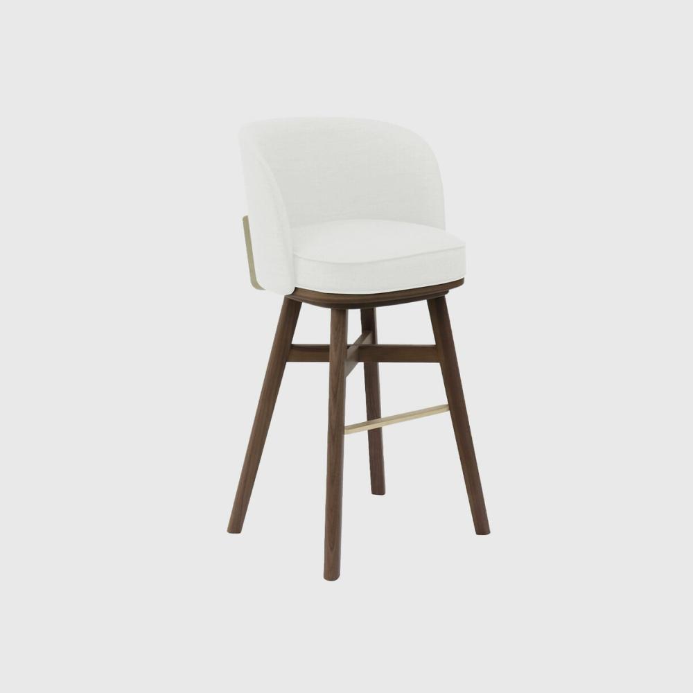 Mr. B Swivel Bar Stool Chair