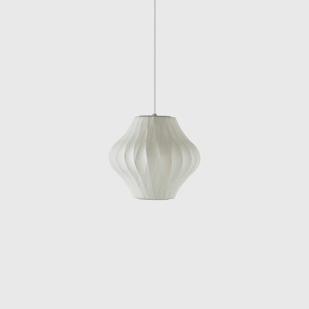 Nelson™ Pear Crisscross Bubble Pendant Lighting