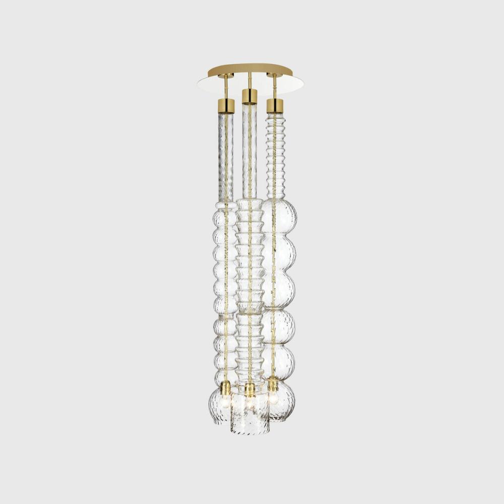 Praha Sculpture Cluster Pendant Lighting