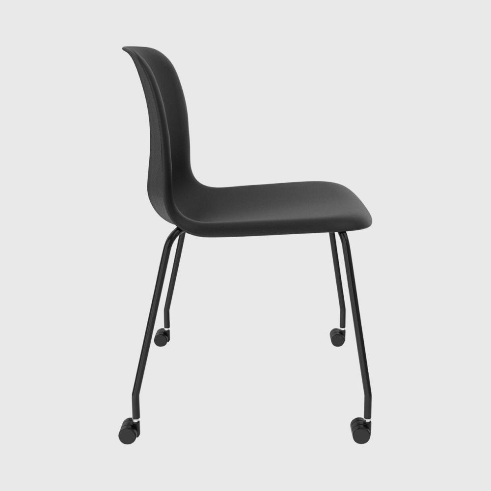 Sixe Side Chair With Castors Chair