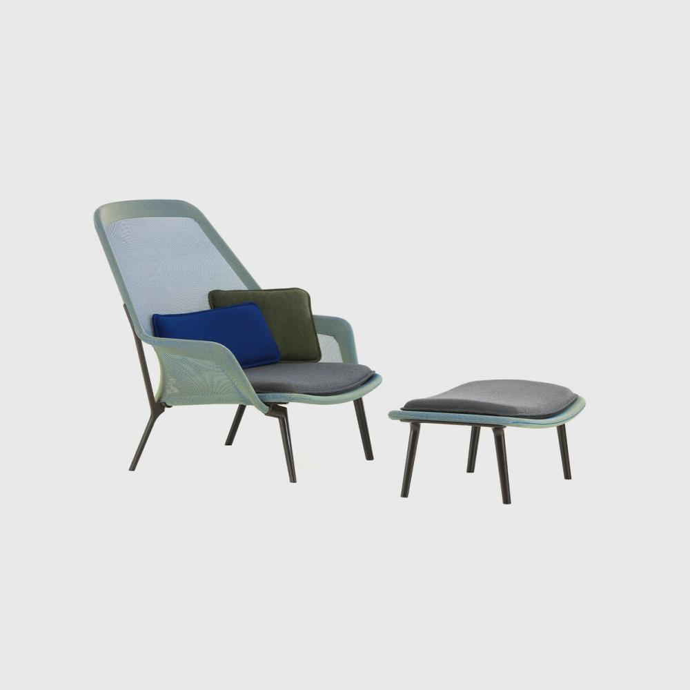 Slow Chair & Ottoman Chair