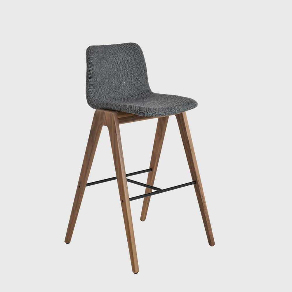 Viv Stool, Wood Base Chair