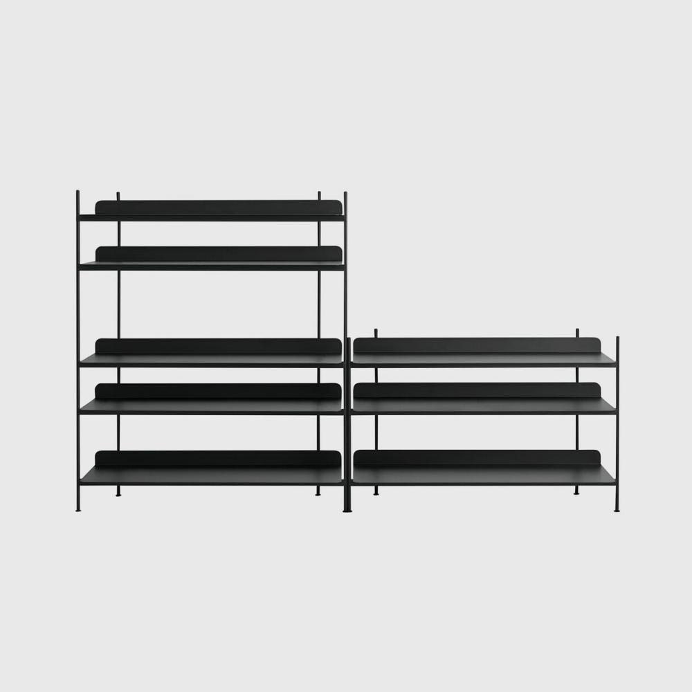 Compile Shelving System, Configuration 7 Shelving